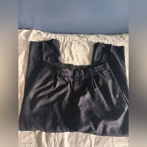 Tom James Dress Pants. Black 34x30.